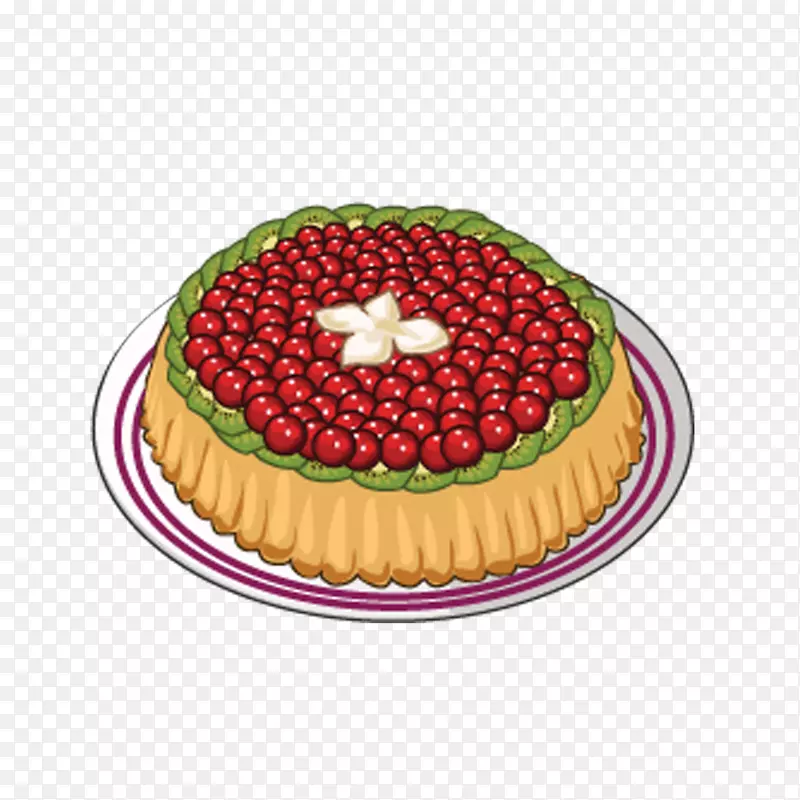 水果蛋糕-披萨
