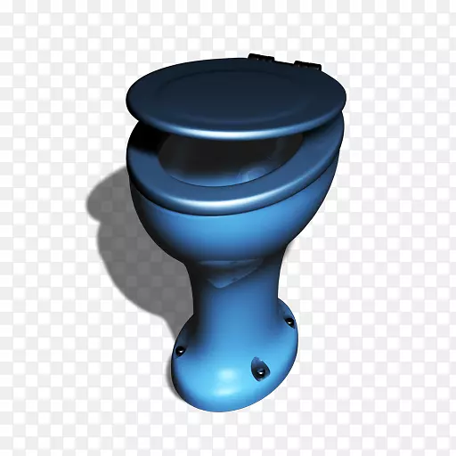 下载图标-蓝色厕所