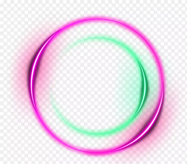 光晕-紫色晕光效应环效应元件