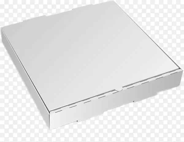 矩形-白色比萨饼盒
