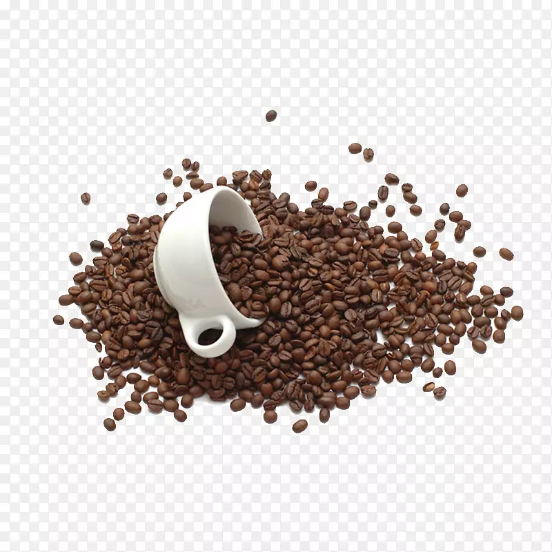 咖啡豆茶巧克力牛奶咖啡杯咖啡豆