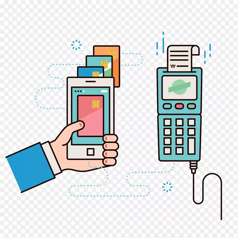 移动技术电话蜂窝网络移动应用-移动信用卡