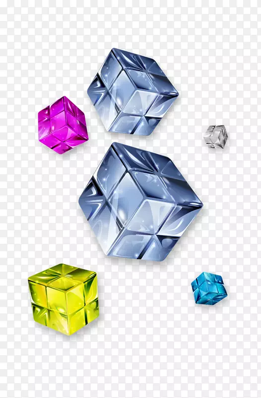 魔方方块拼图-钻石立方体
