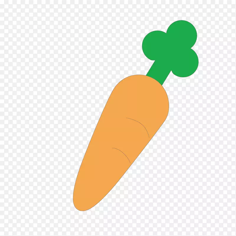 胡萝卜食品卡通胡萝卜