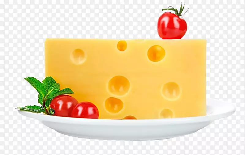 奶油干酪番茄蔬菜剪辑艺术-奶酪