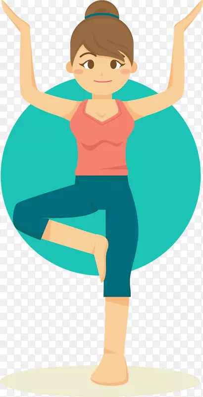 Hatha瑜伽减肥体育锻炼热瑜伽练习瑜伽教师教学