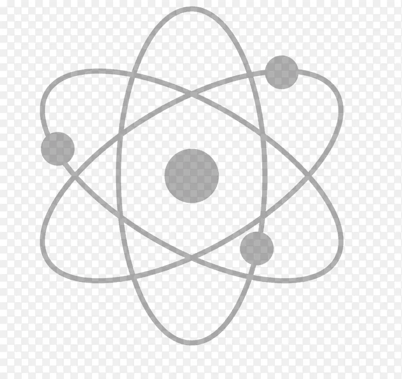原子核免版税插图.原子轨道空间