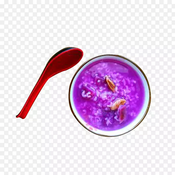 粥甘薯薯蓣紫甘薯粥