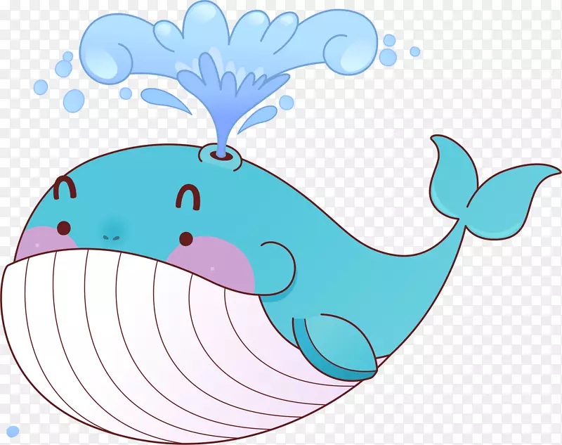 鲸鱼卡通-卡通鲸