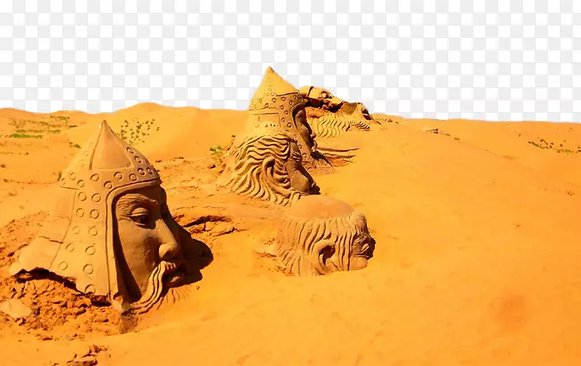 撒哈拉沙漠-无沙区的物质沙漠形象