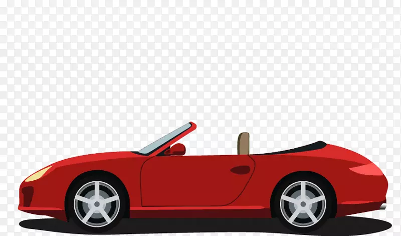 保时捷911跑车福特福克斯雪佛兰卡马罗红色跑车