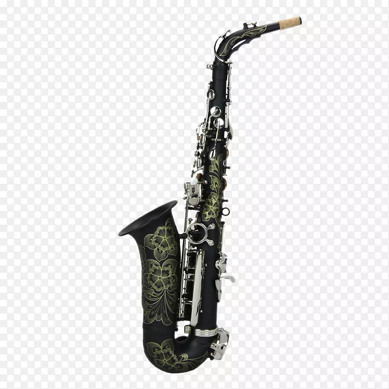 男中音萨克斯管单簧管管乐器-e型扁平萨克斯管乐队