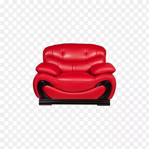 桌椅沙发家具-红色沙发