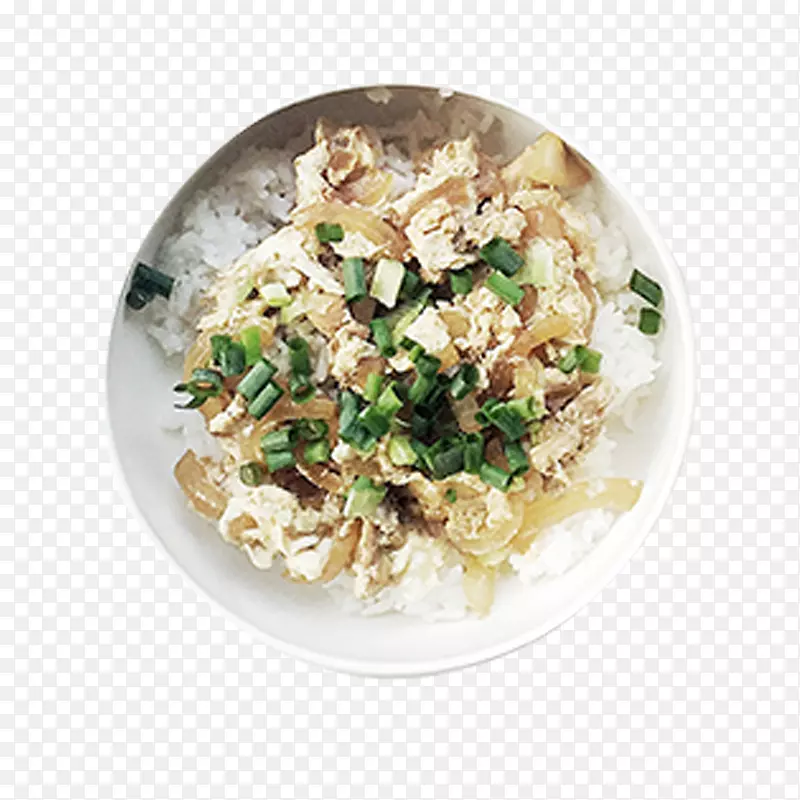 泰国料理米饭和豆类素食料理意大利菜尤巴培根蒸米饭