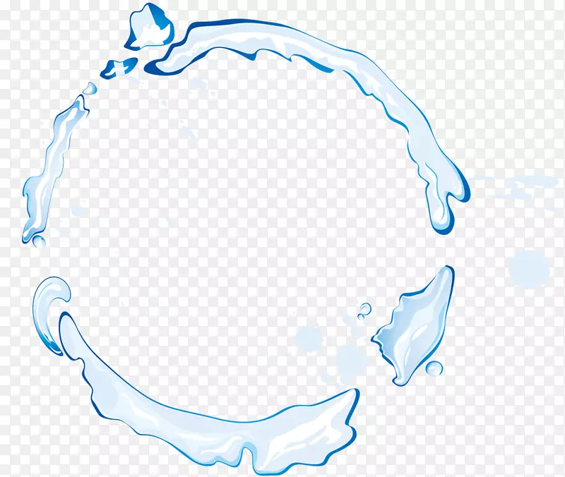 布里拉姆省世界水日滴蓝水滴环