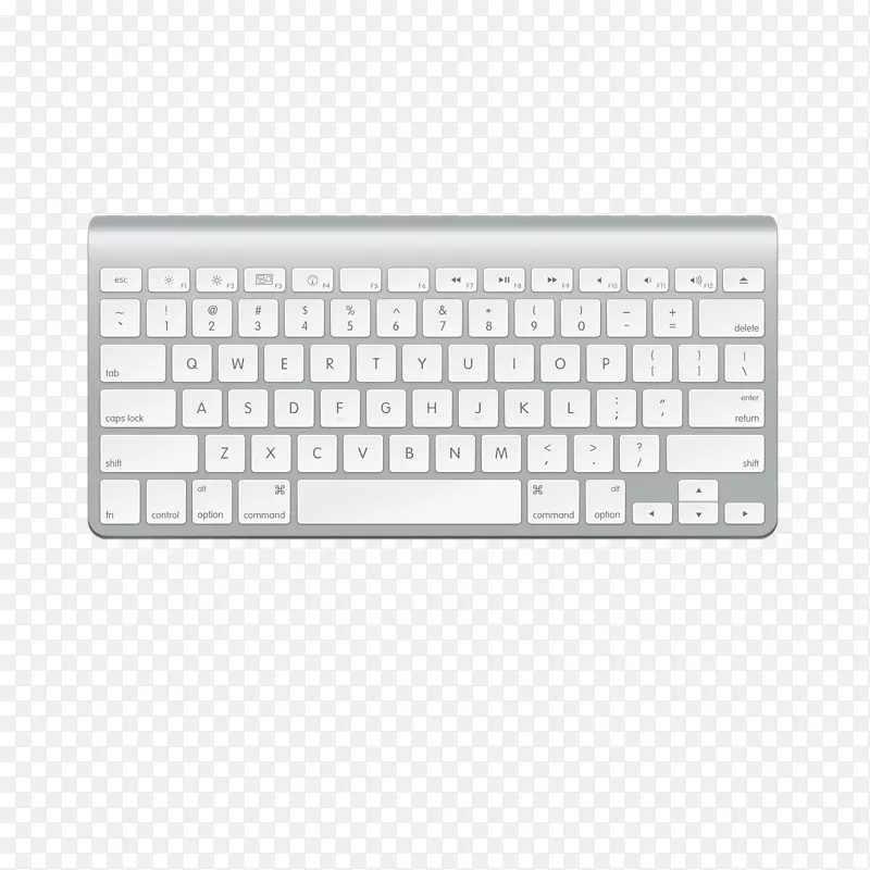 ipad迷你ipad 2电脑键盘神奇触控板神奇鼠标-白色键盘
