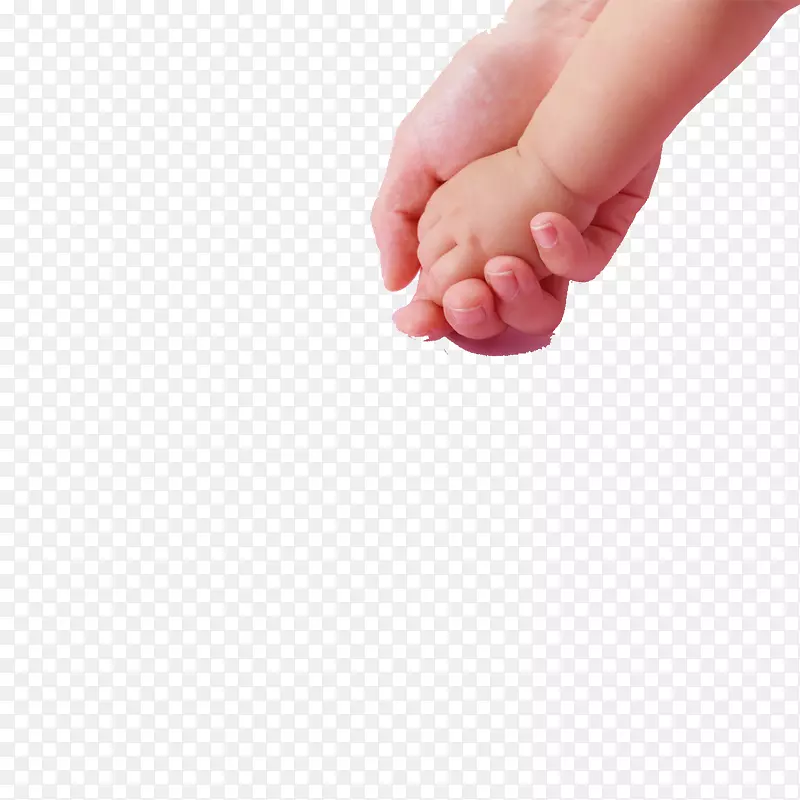 拇指父母的手势-父母和孩子的手