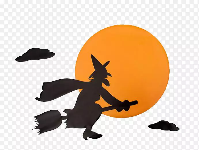 巫术扫帚-免费剪贴画-万圣节女巫