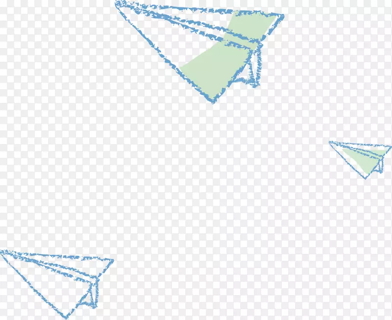 飞机纸三角飞机