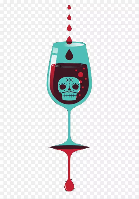红酒玻璃骨架红葡萄酒