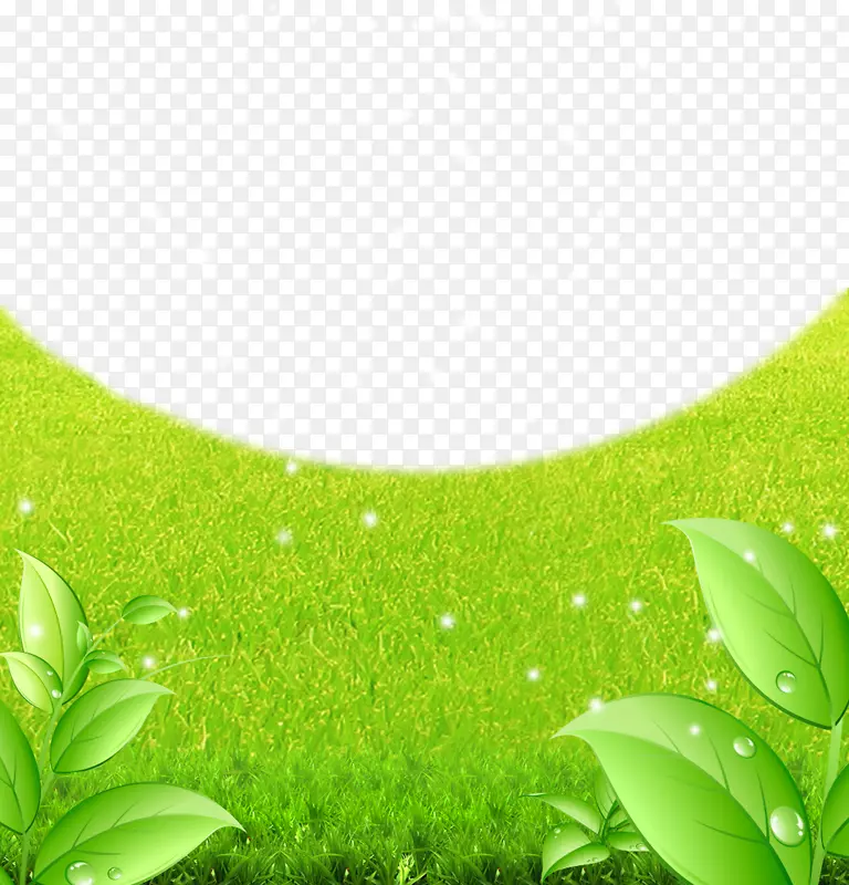绿色草坪底座-绿色至绿色背景材料