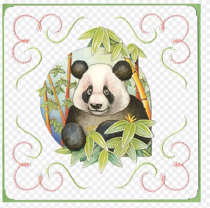 纸、橡胶邮票、硅胶批发-熊猫