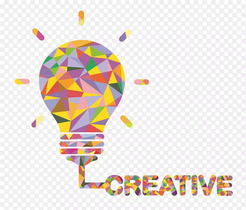 海报白炽灯泡创意-免费-创新灯泡
