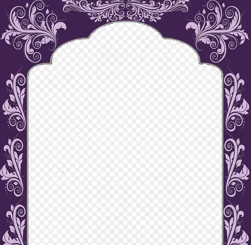婚礼紫紫色婚礼花门