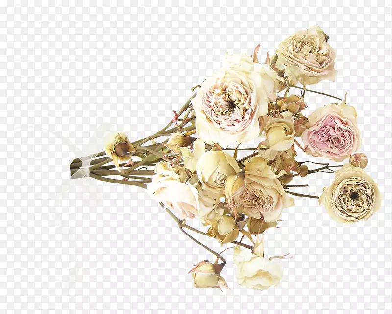 玫瑰花型花束-金色花束
