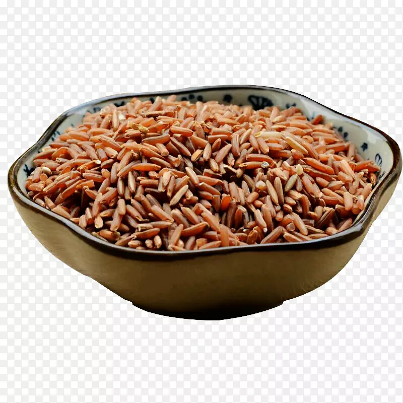 素菜糙米血红米
