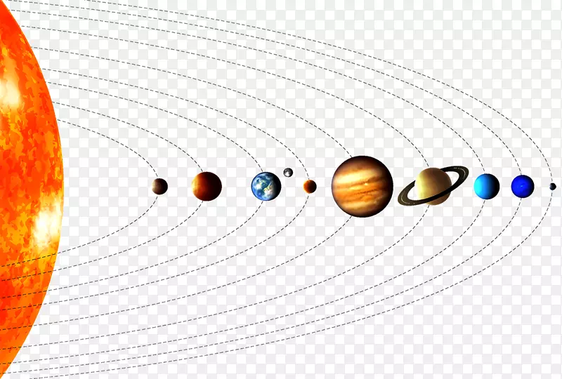 太阳系金星水星-九颗行星