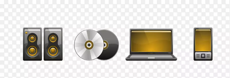 计算机技术图标-音频cd