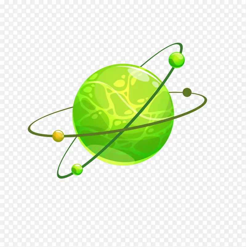 绿色行星标志-绿色行星