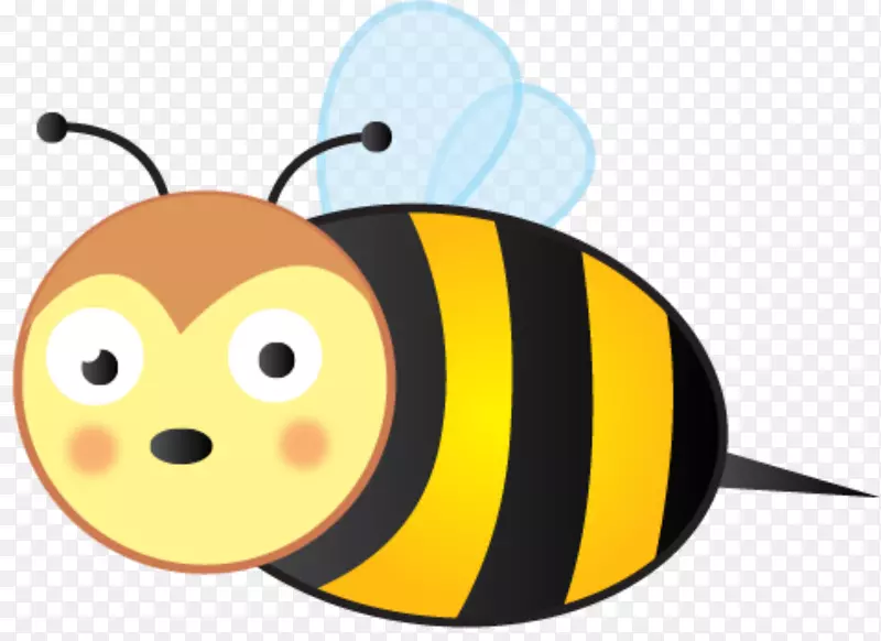 蜜蜂，黄蜂，蜜蜂-可爱的蜜蜂