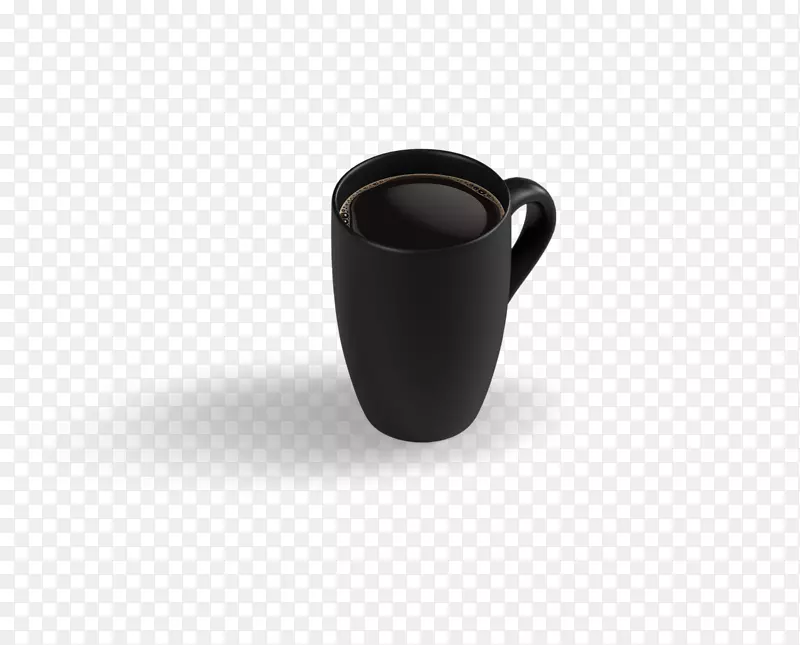 咖啡杯-黑咖啡杯