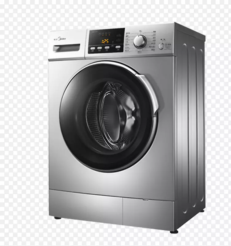 洗衣机美的家用电器洗衣滚筒洗衣机