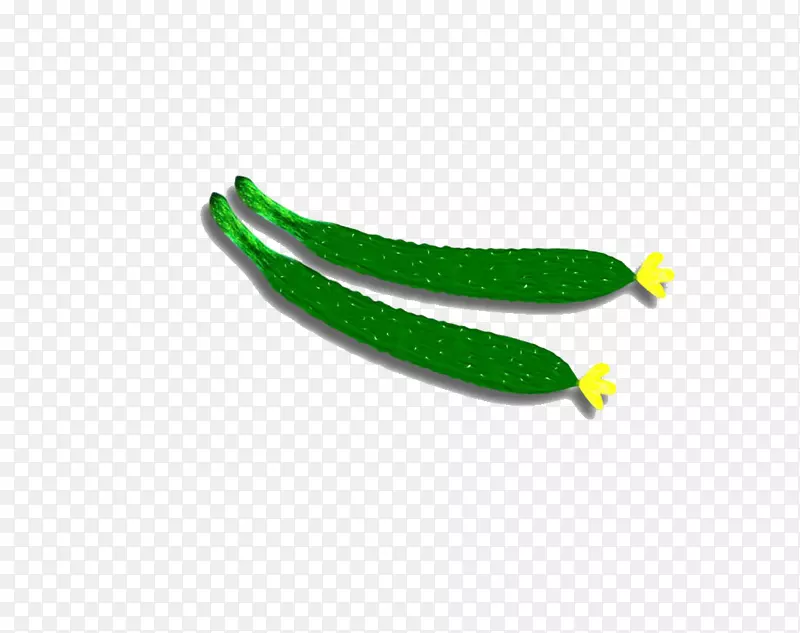 黄瓜蔬菜卡通-黄瓜