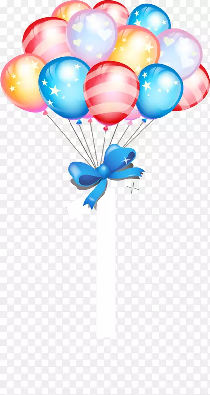 生日蛋糕气球礼物-生日气球
