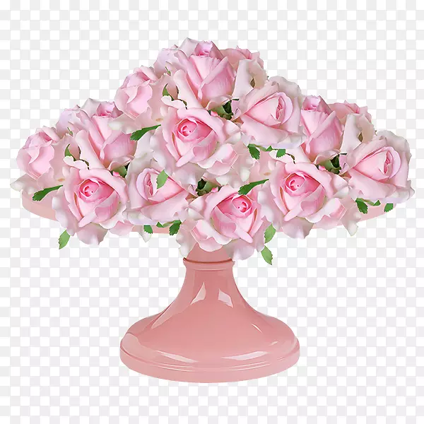 花园玫瑰沙滩玫瑰花型粉红色花束粉红色玫瑰花束