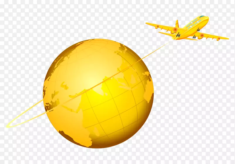 飞机下载-金色地球三维
