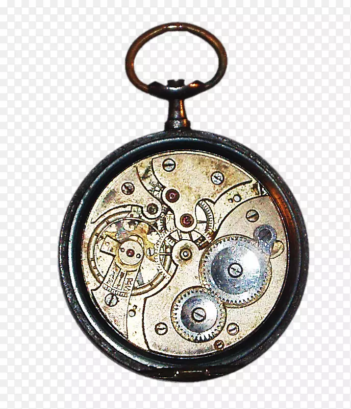 时钟怀表时间齿轮-相当有创意的金属齿轮时钟