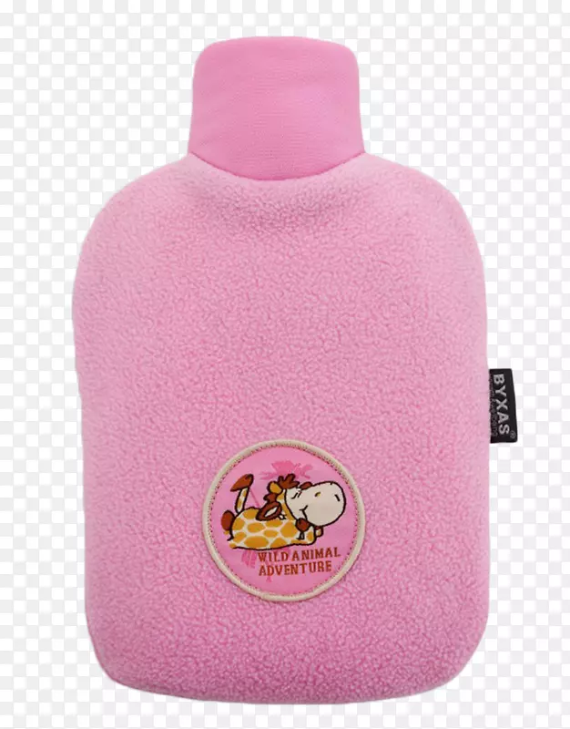 免费提供的热水瓶-粉红色热水瓶