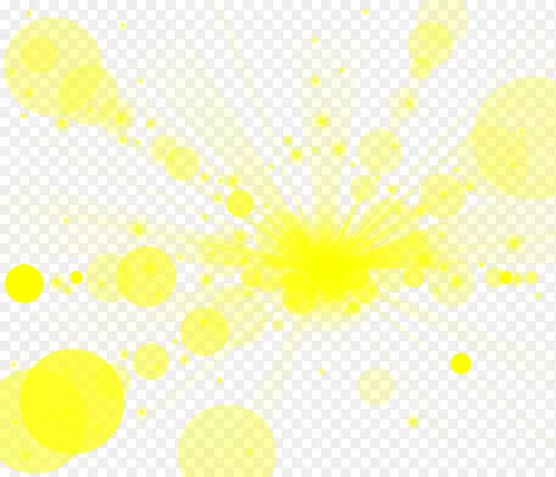 黄色区域图样-晕