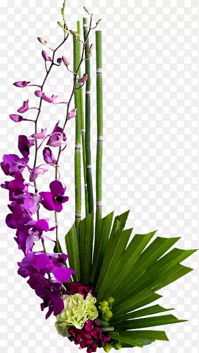 花送紫罗兰花市花瓣网-竹兰花