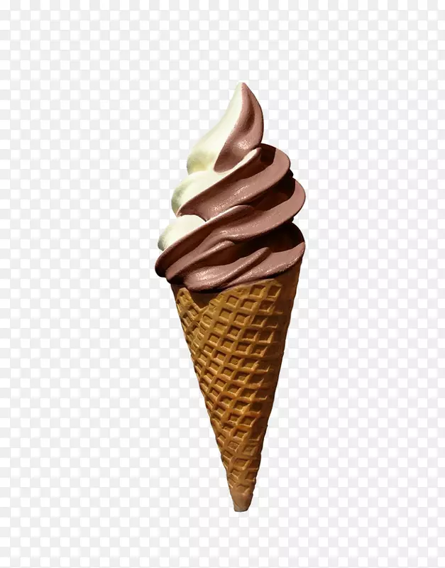 冰淇淋锥巧克力冰淇淋草莓冰淇淋巧克力锥