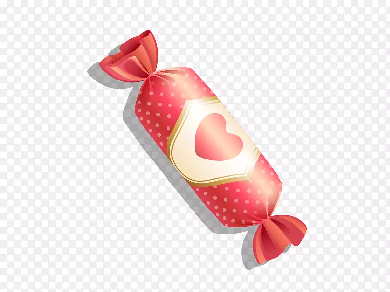 情人节-创意红色爱情糖果