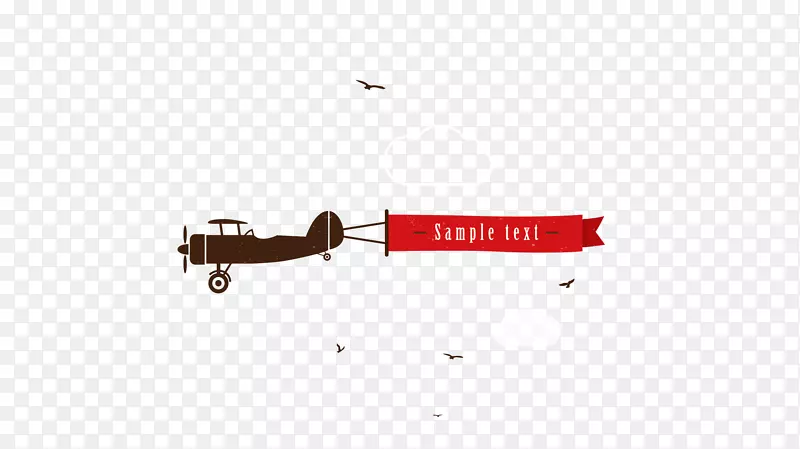 飞机标志-插图垃圾飞机