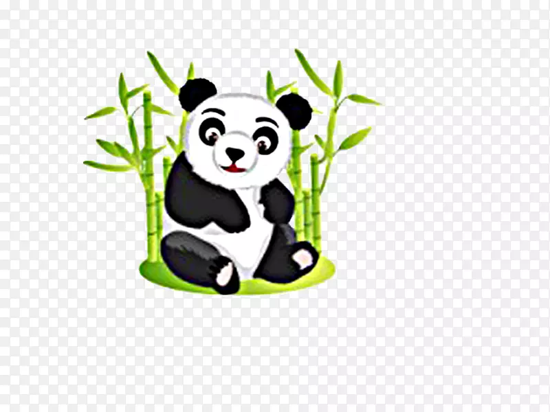 大熊猫熊小熊猫可爱的剪贴画-可爱的熊猫