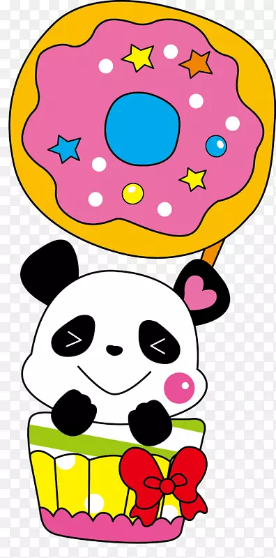 大熊猫红熊猫可爱插图-熊猫