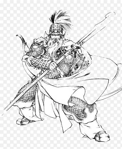 三国演义蜀汉长篇之战繁城之战-古代英俊的战士